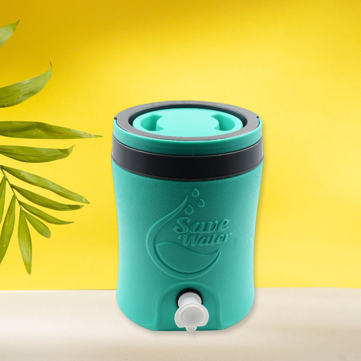 ChillPour 3.5L insulated water jug with leak-proof tap, ideal for travel.