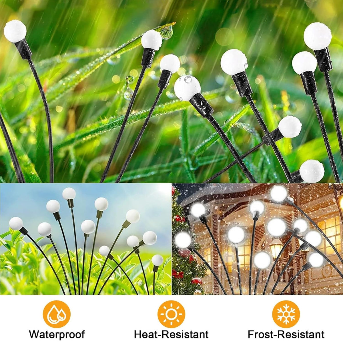 Detailed view of solar garden ball light remote control