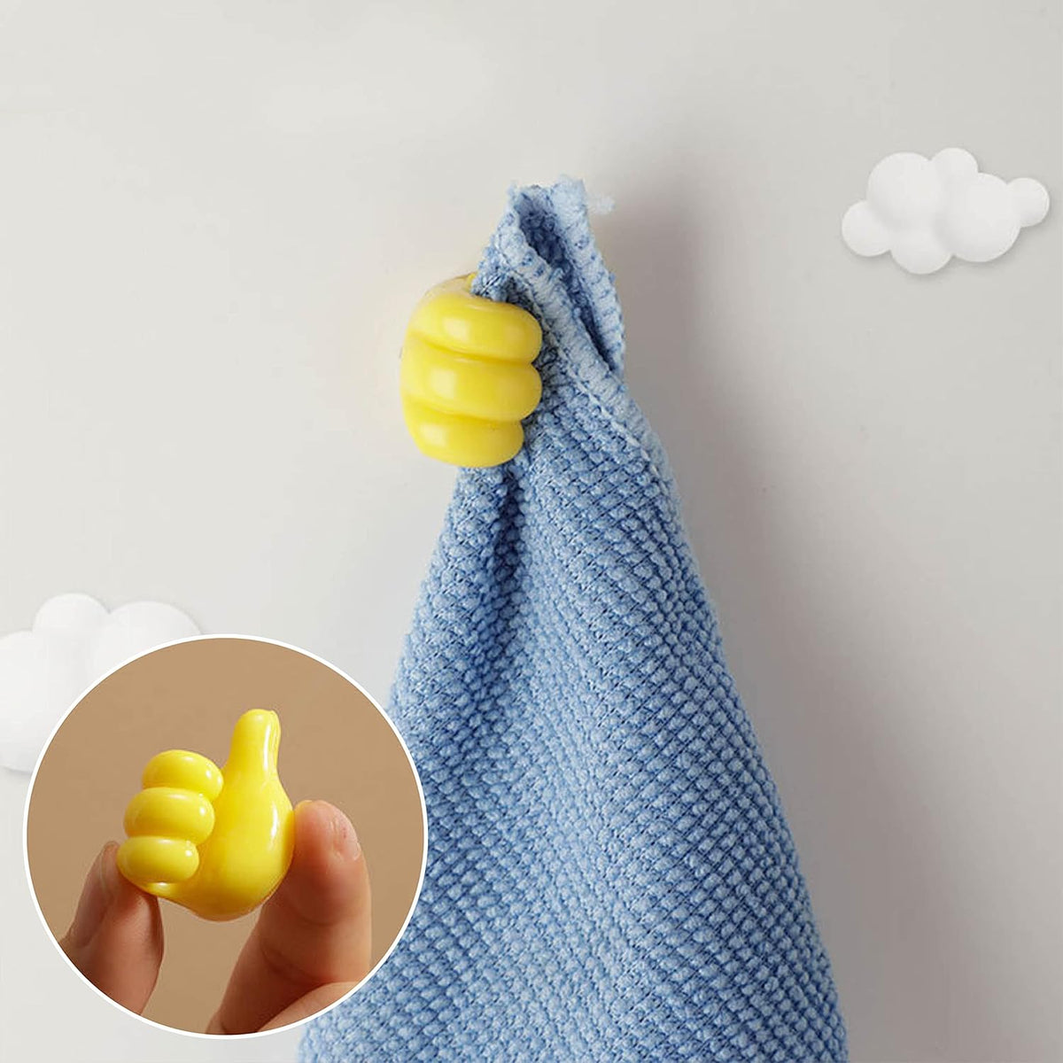 WipeTech multi-functional cord clips organizing various items at home.