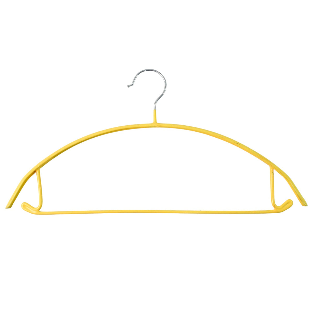 Durable garment hanger suitable for heavy and delicate clothing