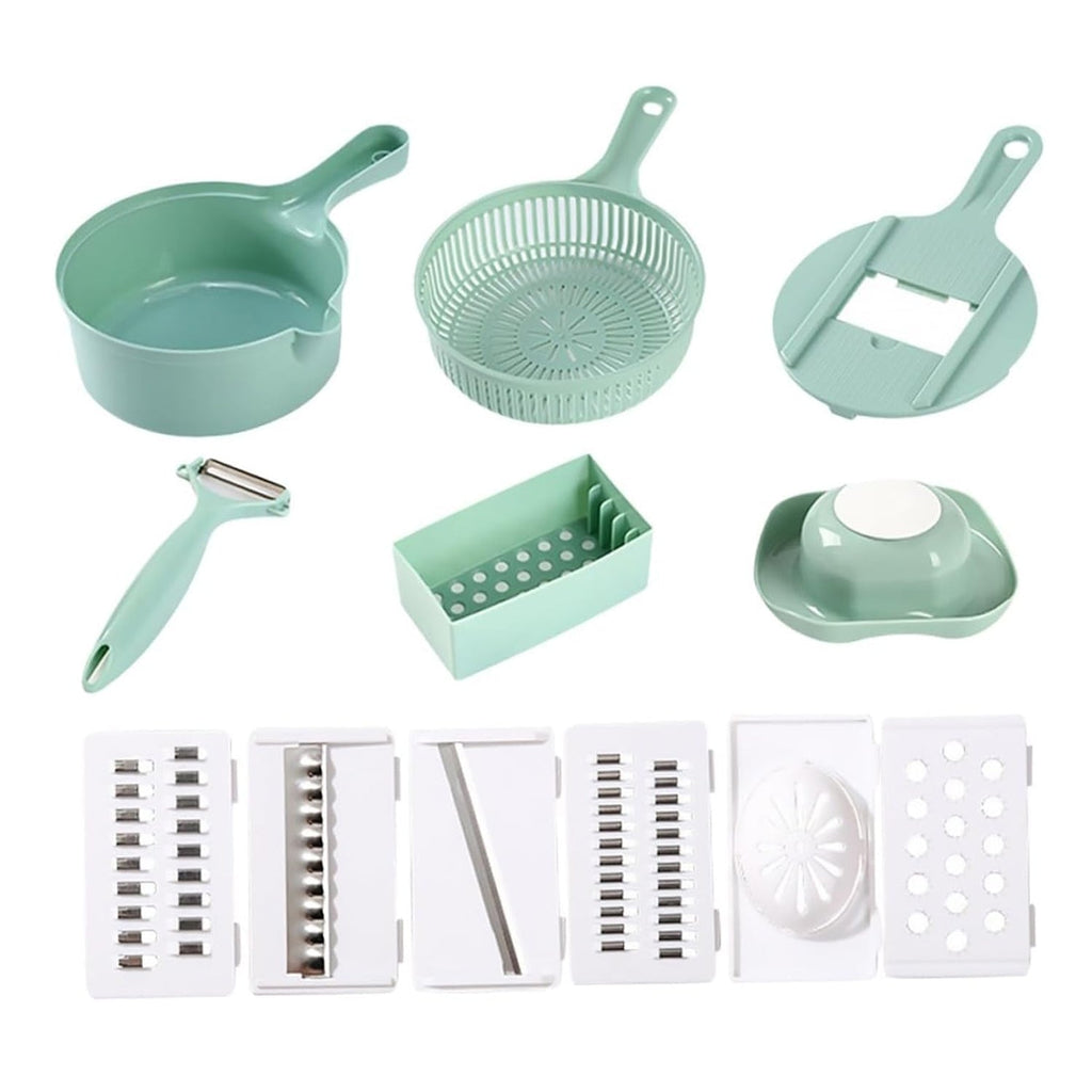 Sharp stainless steel slicer blade for vegetables in kitchen tool set