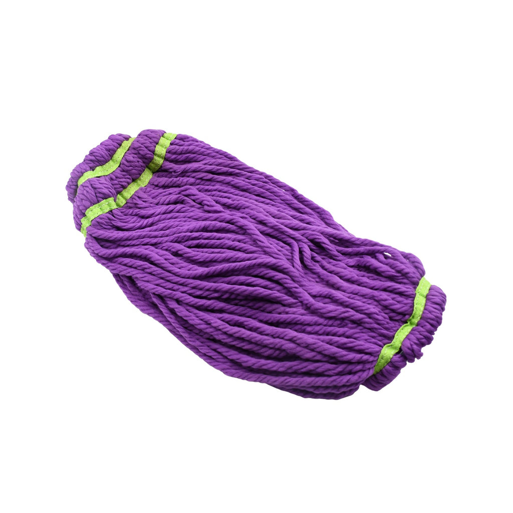 Household Microfiber Mop Head Refill, demonstrating its fit.