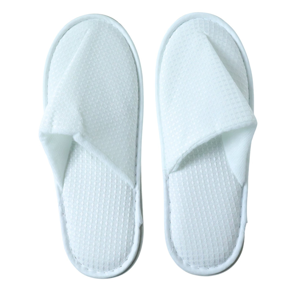 Spa slippers for guests combining comfort and single-use hygiene