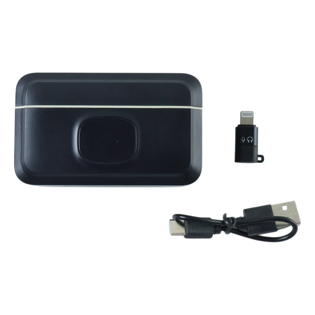 Wireless microphone receiver for smartphones and content creation