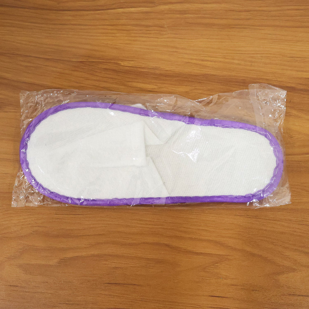 Neutral image of hygienic hotel disposable slippers