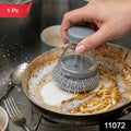 Kitchen soap dispenser brush for spotless dishwashing