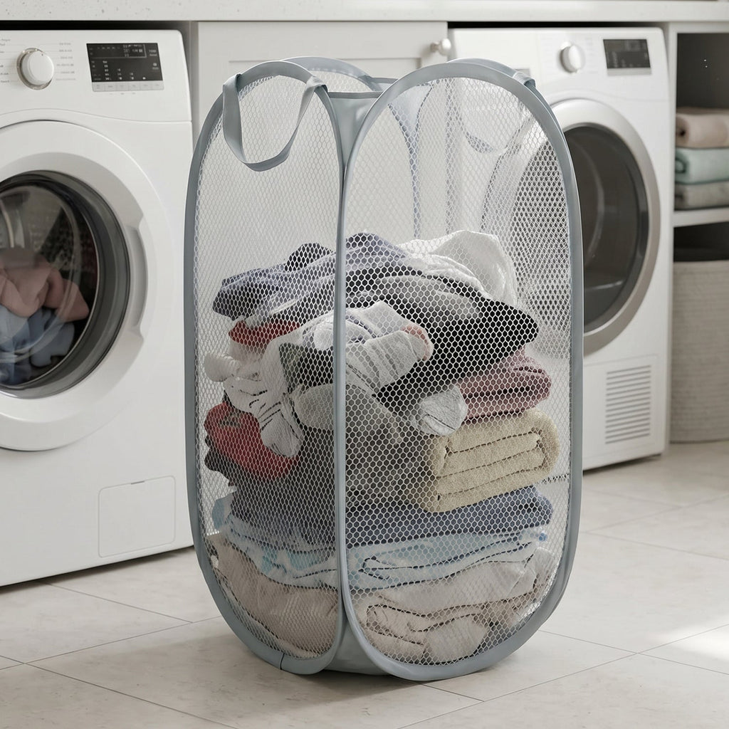 Home clothes storage mesh bag, lightweight and durable
