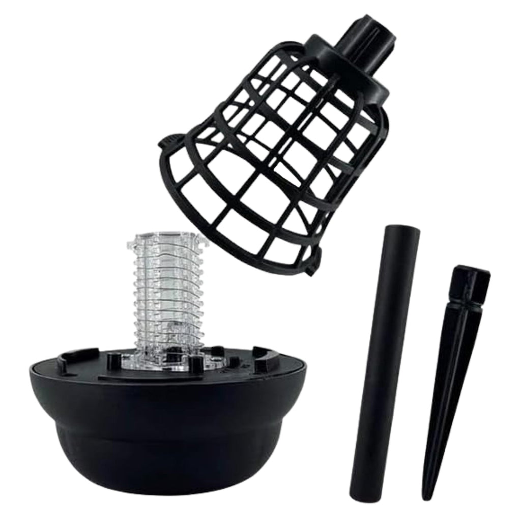 Waterproof solar mosquito zapper lights placed along pathway