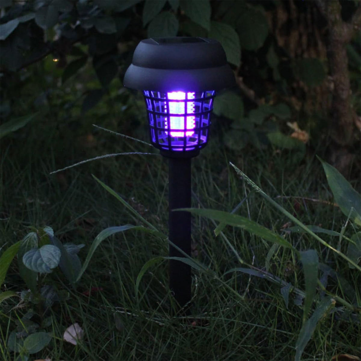 Solar Powered Mosquito Killer Garden Lights – 5 Pc Outdoor Bug Zapper