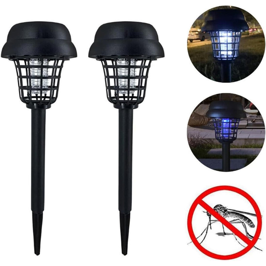 Solar Powered Mosquito Killer Garden Lights – 5 Pc Outdoor Bug Zapper