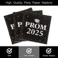Party napkins displayed showing soft 3-ply disposable paper design