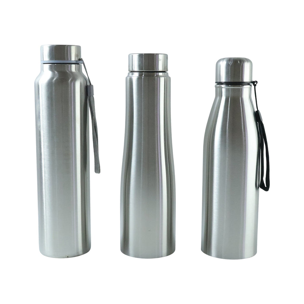 Steel drinking water bottle, 1000 ml capacity