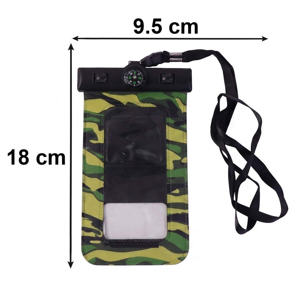 Closeup of waterproof case showing durability